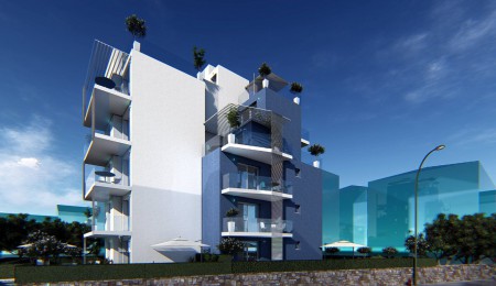 REALIZZAZIONE PALAZZINA AD USO RESIDENZIALE - VILLA  AZZURRA  - BORGHETTO SANTO SPIRITO (SV)