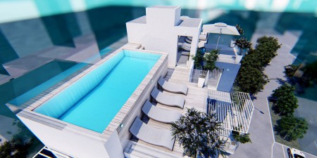 REALIZZAZIONE PALAZZINA AD USO RESIDENZIALE - VILLA  AZZURRA  - BORGHETTO SANTO SPIRITO (SV)